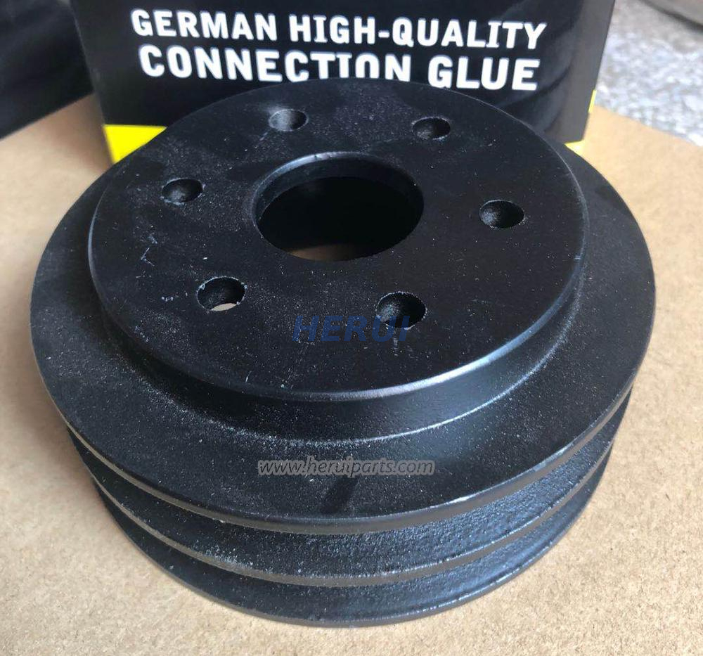 Excavator Parets Fan Belt Pulley 6D95 PC2005 Fan Belt Pulley For